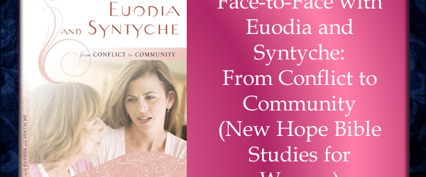 Face to Face with Euodia and Synthyce offers ways to help resolve conflict.