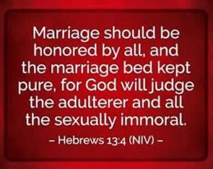 Marriage should be honored