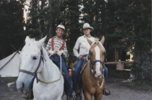 Ricky and Don on horse