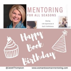 Happy Book Borthday to Mentoring for All Seasons that released Sept. 12!