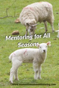 Feed my sheep is my testimony in my new book Mntoring for All Seasons: Sharing Life Experiences and God's Faithfulness