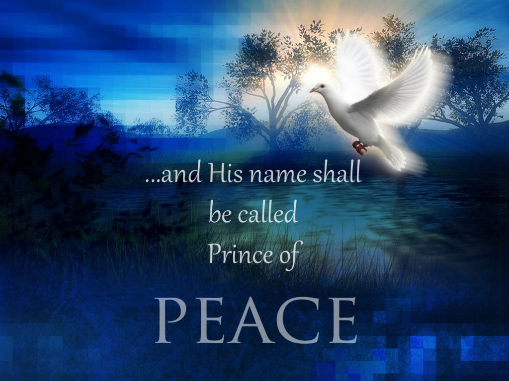 Jesus the Prince of Peace is the only answer to world peace!